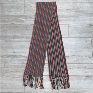 Dooble Wool Striped Multi Color Scarf